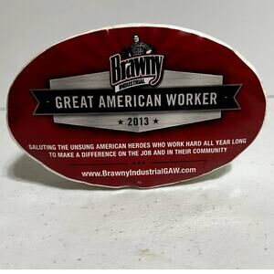 NWT Brawny Great American Worker Compressed T-Shirt Size XL